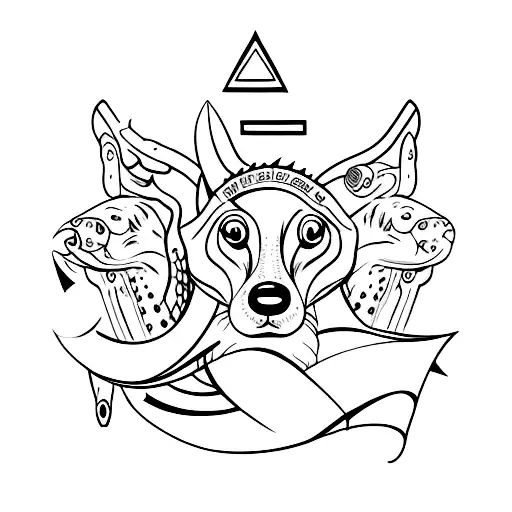 cornicello tattoo design idea