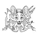 cornicello tattoo design idea