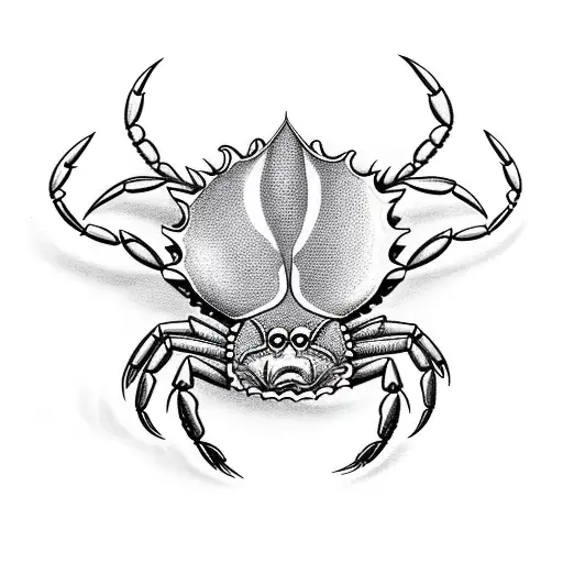 crab aries bull gemini  tattoo design idea