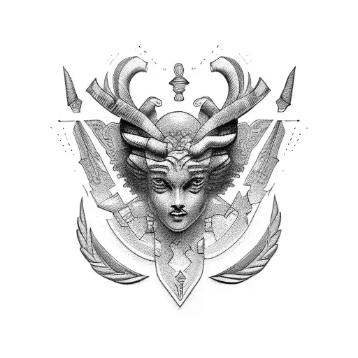 Greek mythology  tattoo design idea