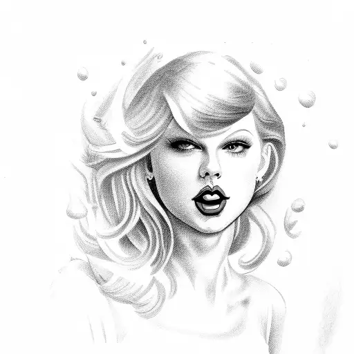 Taylor swift lyrics  tattoo design idea