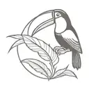 Guinness toucan tattoo design idea