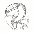 Guinness toucan tattoo design idea