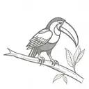 Guinness toucan tattoo design idea