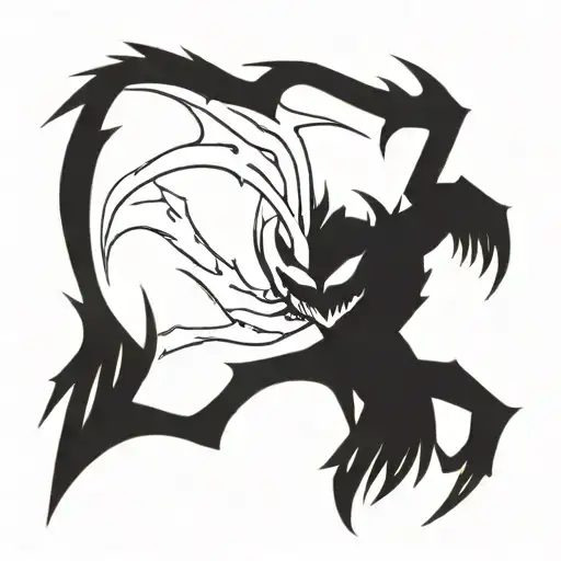 shadow fiend dota 2 1000 7  tattoo design idea