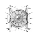 24 roman numerals tattoo design idea