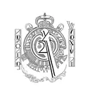 24 roman numerals tattoo design idea