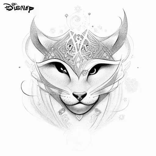 disney magic love tattoo design idea