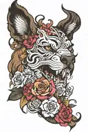 Fuentes tattoo design idea