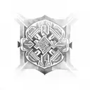 Incorporate traditional Samoan symbols and motifs into a sleeve tattoo design tattoo design idea