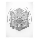 Incorporate traditional Samoan symbols and motifs into a sleeve tattoo design tattoo design idea