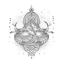 god is greater than the highs and lows  tattoo design idea