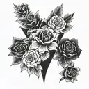 memorial for uncle tattoo design idea