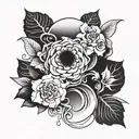 memorial for uncle tattoo design idea