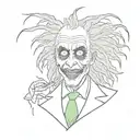 beetlejuice tattoo design idea