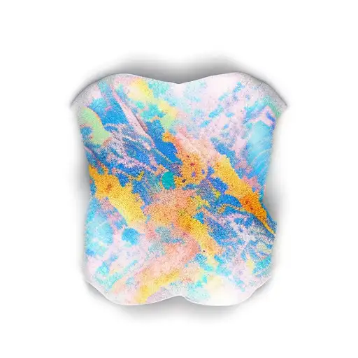 marble pattern sleeve tattoo design idea