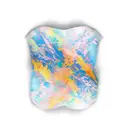 marble pattern sleeve tattoo design idea