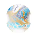 marble pattern sleeve tattoo design idea