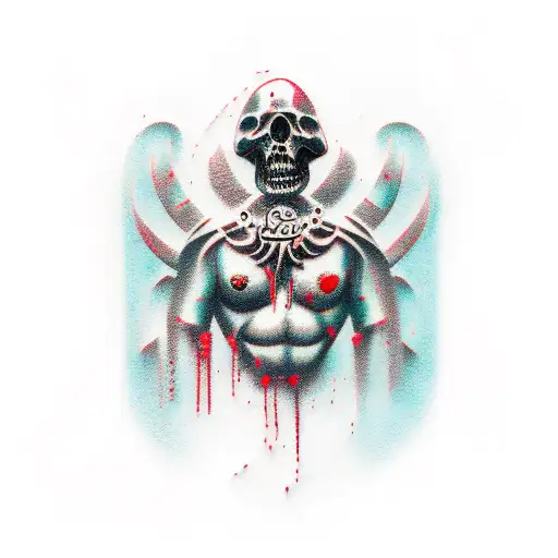 blasphemous game tattoo tattoo design idea