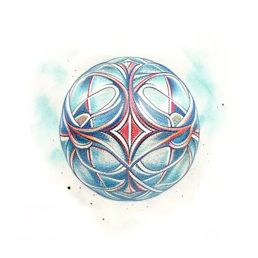 balon de basket con alas tattoo design idea