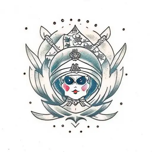 russian doll  tattoo design idea