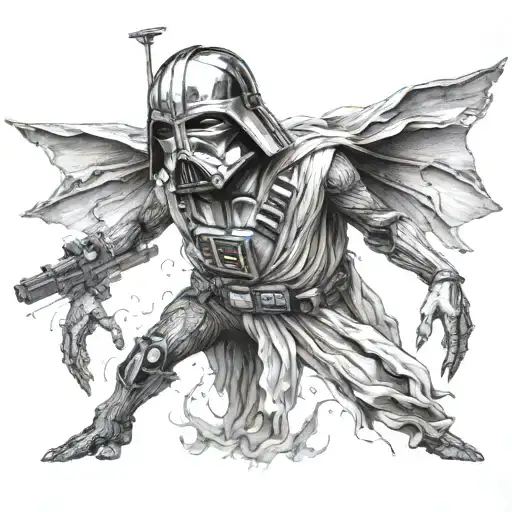 starwars mythology tattoo design idea