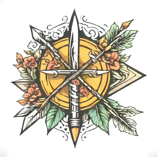 arrows in my quiver tattoo design idea