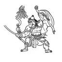 monkey king tattoo design idea