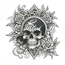 V * XXVI * MMI tattoo design idea