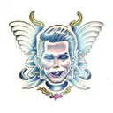 blink 182 tattoo design idea