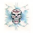 blink 182 tattoo design idea