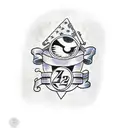 blink 182 one more time tattoo design idea