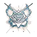 blink 182 one more time tattoo design idea