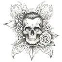 The name Abel tattoo design idea