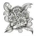 The name Abel tattoo design idea