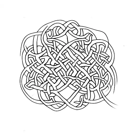 Celtic tree of life  tattoo design idea