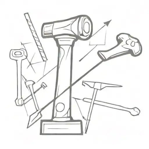 hammer and chisel tattoo design tattoo design idea
