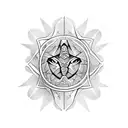 sagitário  tattoo design idea