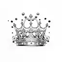 Queen's Crown tattoo design idea