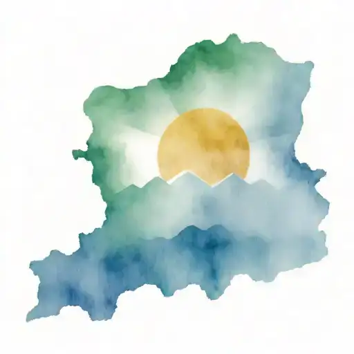 Colorado flag Tennessee flag inside tattoo design idea