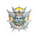 sanatan dharma tattoo design idea