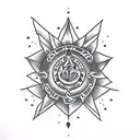 sanatan dharma tattoo design idea