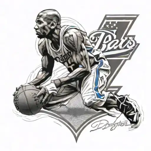 Los Angeles dodgers Kobe Bryant tattoo design idea