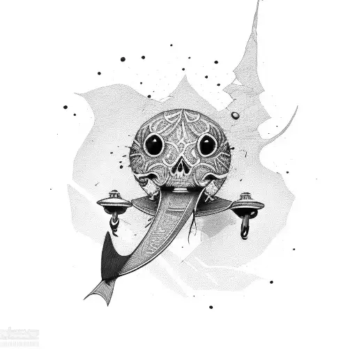 skate tattoo design idea