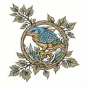 Lebanon, cedar tattoo design idea