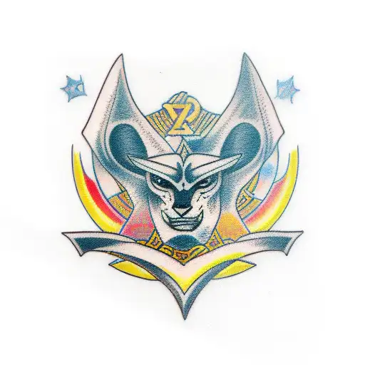 norse Mandela  tattoo design idea