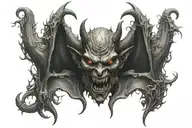 devil tattoo design idea