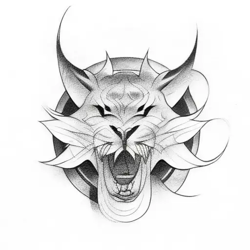 black and white tattoo that symbolizes consistency over perfection tattoo design idea