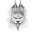 Excalibur tattoo design idea