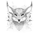 pinup tattoo design idea